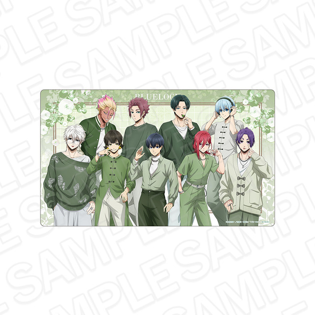 ラバーデスクマットWhite&Pistachio ver.