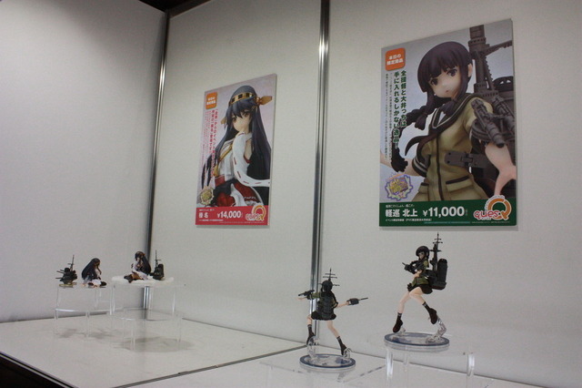 「艦これ」や「アルペジオ」が注目“キューズQブース”　ワンフェス2016[冬]