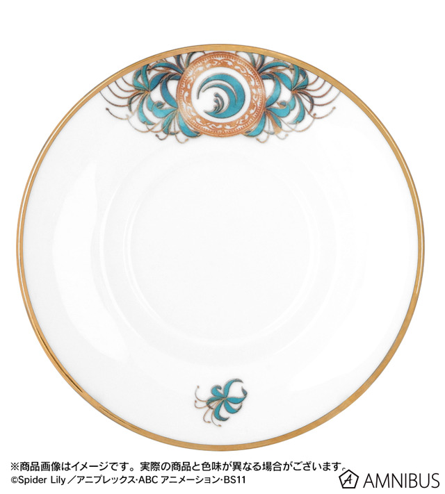 TVアニメ『リコリス・リコイル』ノリタケコラボ「井ノ上たきな　カップ＆ソーサー」（C）Spider Lily／アニプレックス・ABCアニメーション・BS11