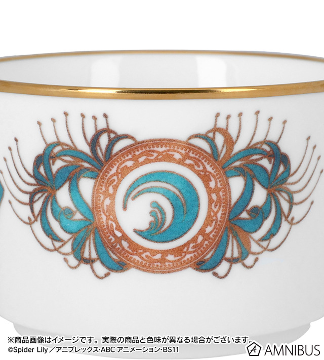 TVアニメ『リコリス・リコイル』ノリタケコラボ「井ノ上たきな　カップ＆ソーサー」（C）Spider Lily／アニプレックス・ABCアニメーション・BS11