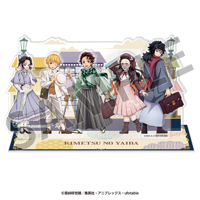 「鬼滅の刃」コラボ記念リロホテルズ会員登録キャンペーン　A賞：オリジナル集合アクリルスタンド