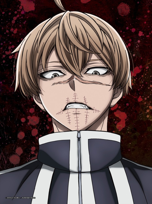 TVアニメ『桃源暗鬼』Bly-ray第一巻ジャケット　裏