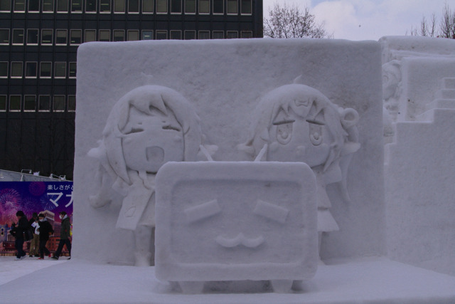 ビリビリ@「第67回さっぽろ雪まつり