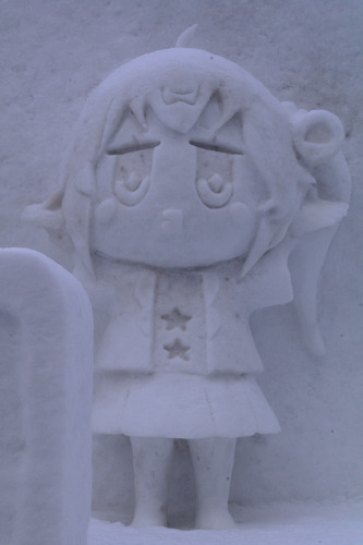 ビリビリ@「第67回さっぽろ雪まつり