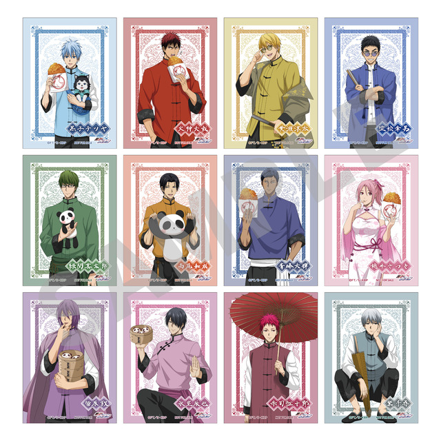 グッズ購入特典　リバーシブルイラストシート　表