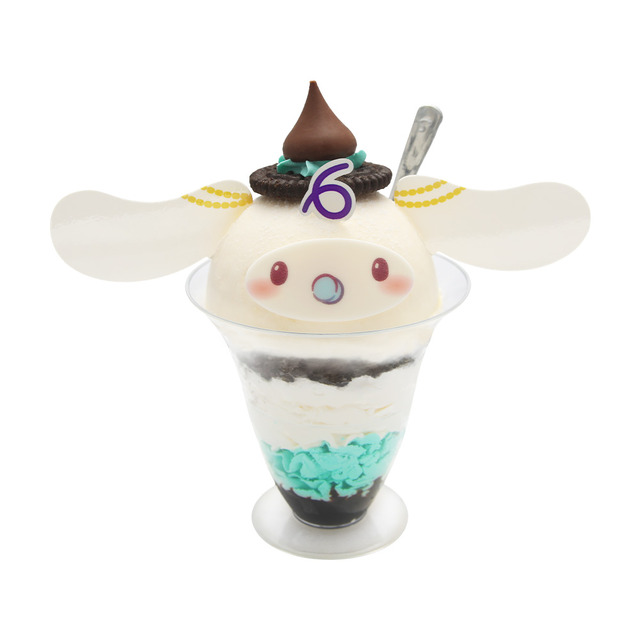 みるくのレアチーズ＆チョコミントパフェ