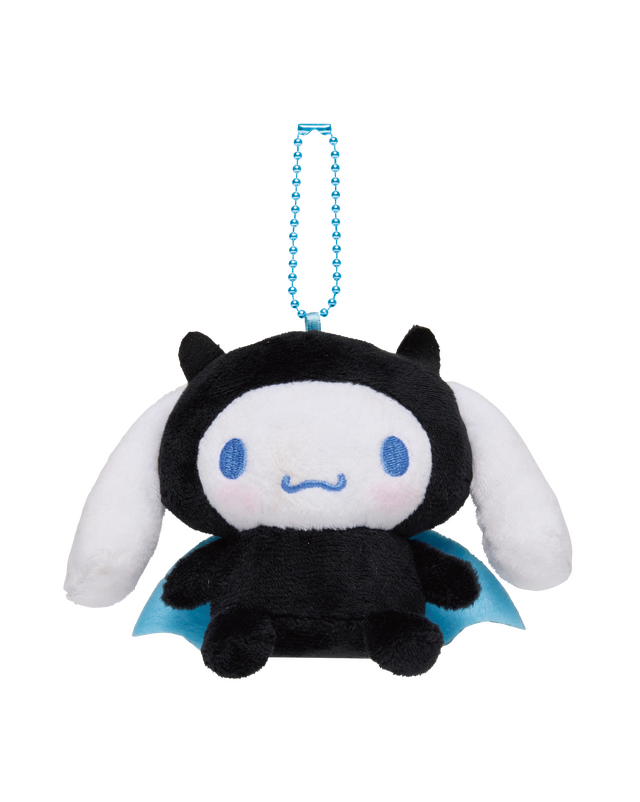 Happyくじ「Sanrio characters Halloween 2025」ぬいぐるみチャーム賞：シナモロール（C）2025 SANRIO CO., LTD. APPROVAL NO. E25080701