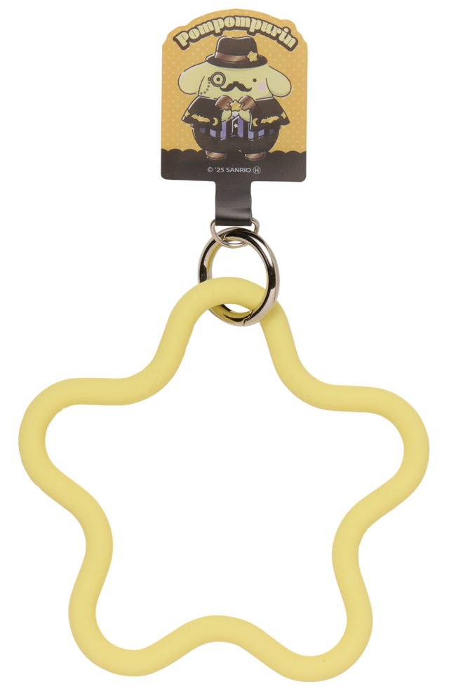 Happyくじ「Sanrio characters Halloween 2025」スマホストラップ賞：ポムポムプリン（C）2025 SANRIO CO., LTD. APPROVAL NO. E25080701