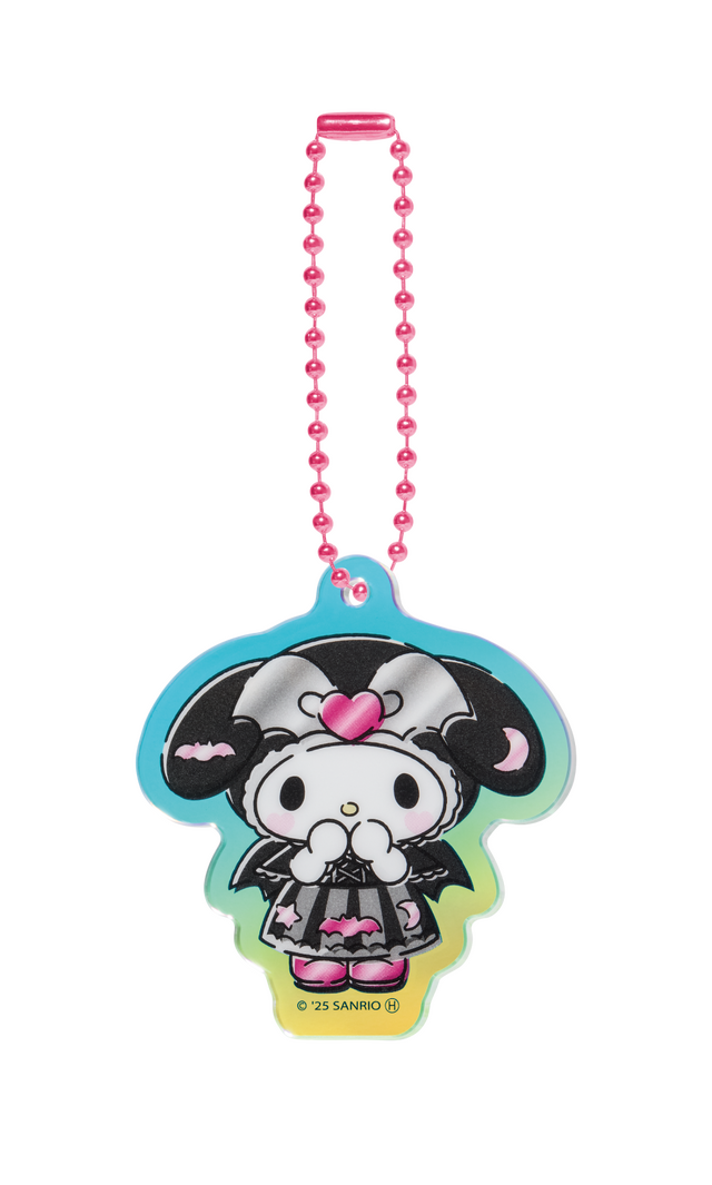 Happyくじ「Sanrio characters Halloween 2025」アクリルチャーム賞：マイメロディ（C）2025 SANRIO CO., LTD. APPROVAL NO. E25080701