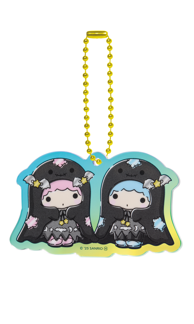 Happyくじ「Sanrio characters Halloween 2025」アクリルチャーム賞：リトルツインスターズ（C）2025 SANRIO CO., LTD. APPROVAL NO. E25080701