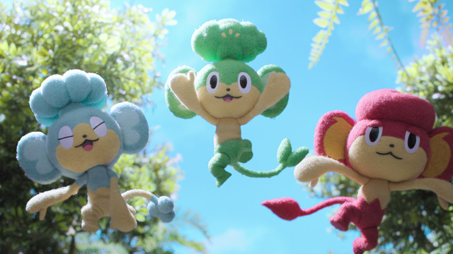 元気いっぱいのヒヤップ、ヤナップ、バオップ