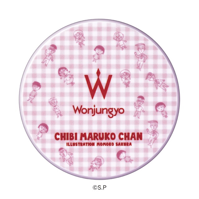 TVアニメ『ちびまる子ちゃん』×Wonjungyo「ウォンジョンヨ エアリーフィルターパクト C」（C）さくらプロダクション / 日本アニメーション