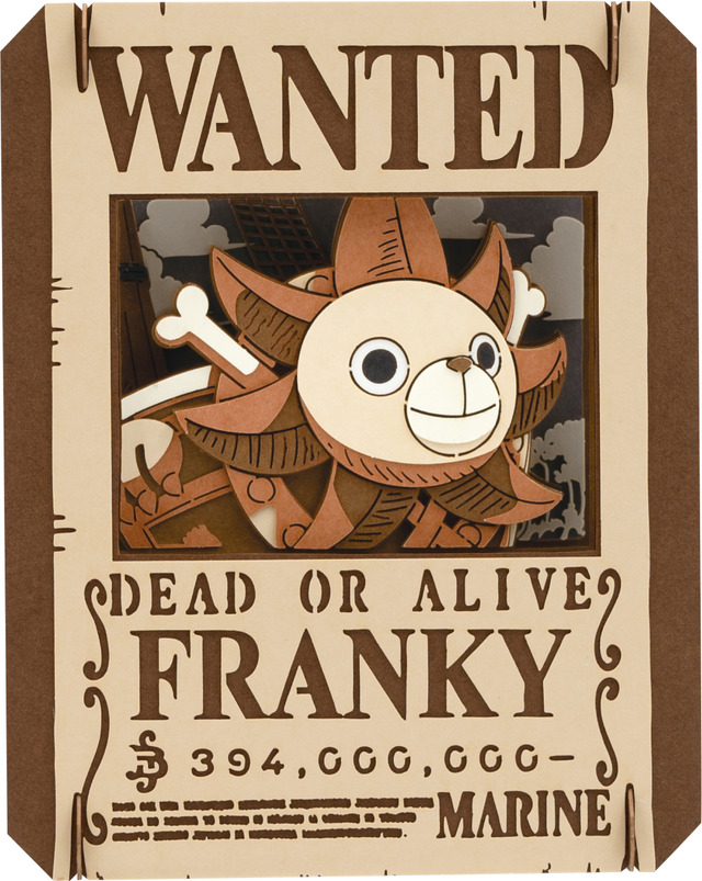 「ワンピース PAPER THEATER PT-389　フランキー」（C）尾田栄一郎／集英社・フジテレビ・東映アニメーション