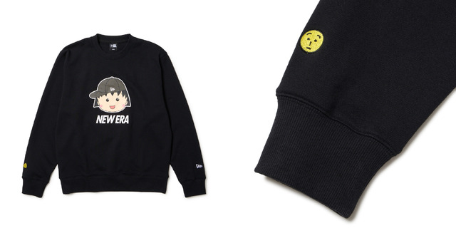 『ちびまる子ちゃん』×ニューエラ　「Sweat Crew Neck」（C）さくらプロダクション / 日本アニメーション
