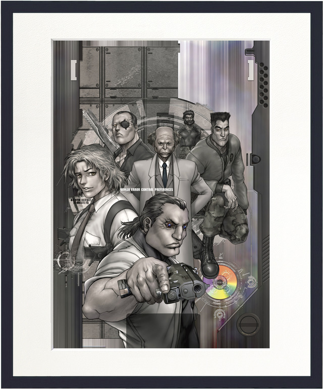 攻殻機動隊　版画　複製原画 限定300 希少】 攻殻機動隊 版画 複製原画 浮世絵 木版画 - メルカリ