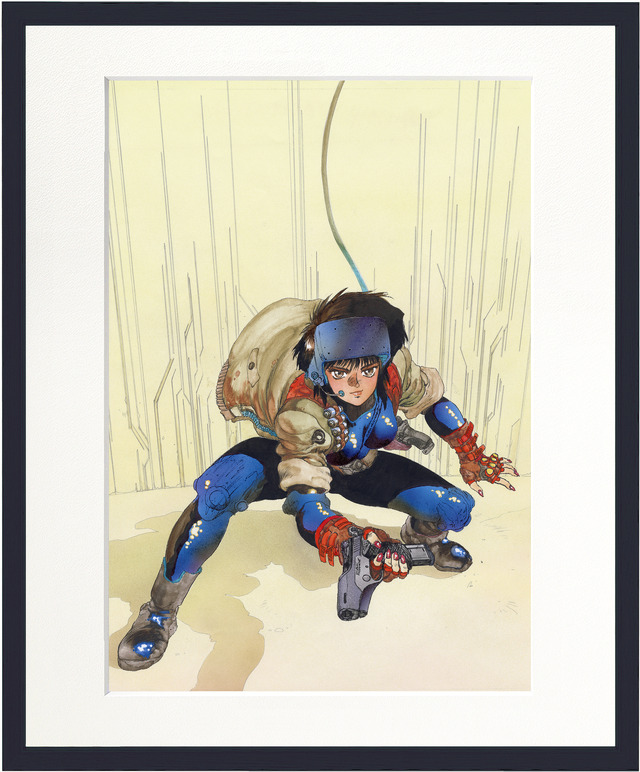 複製原画　攻殻機動隊 海賊版表紙※受注生産　　　　　　　　販売価格：55,000円(税込)