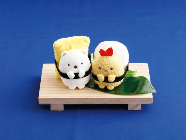 リラックマ、すみっコたちが“おすし”になりきった!? まるで本物
