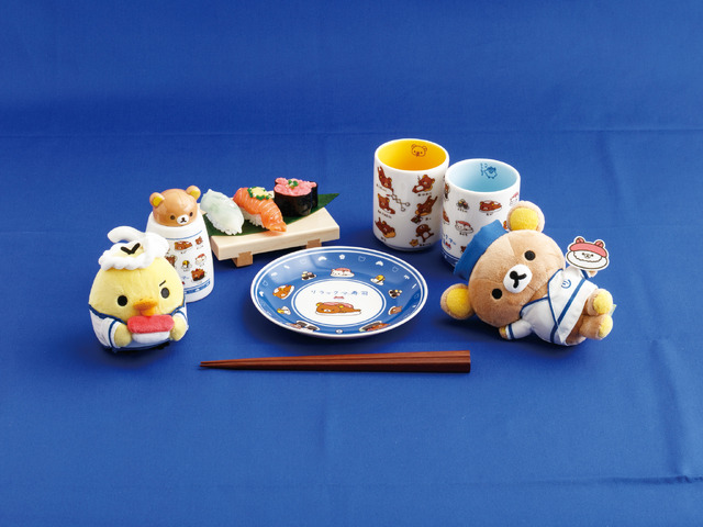 『リラックマ』『すみっコぐらし』の「いつでもおすし雑貨」が新登場。使用イメージ（C）2025 SAN-X CO., LTD. ALL RIGHTS RESERVED.