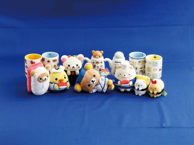 『リラックマ』『すみっコぐらし』の「いつでもおすし雑貨」が新登場。使用イメージ（C）2025 SAN-X CO., LTD. ALL RIGHTS RESERVED.