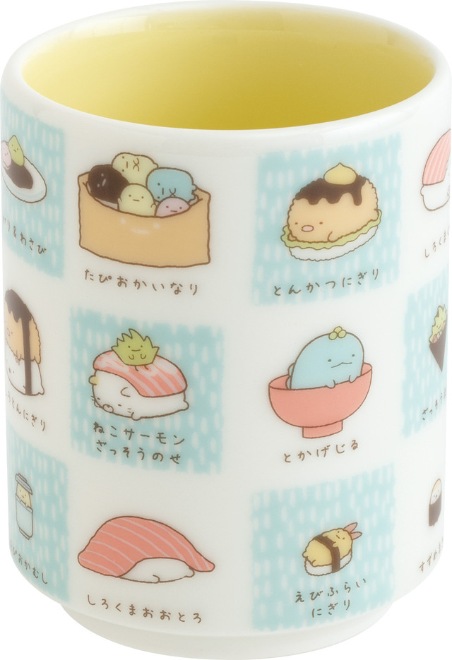 「すみっコすし 湯のみ」（C）2025 SAN-X CO., LTD. ALL RIGHTS RESERVED.