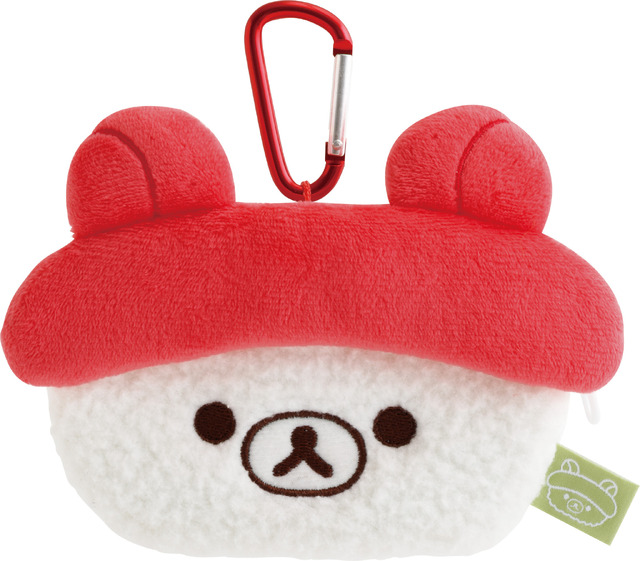 「リラックマ寿司 おすしぬいぐるみポーチ」（C）2025 SAN-X CO., LTD. ALL RIGHTS RESERVED.