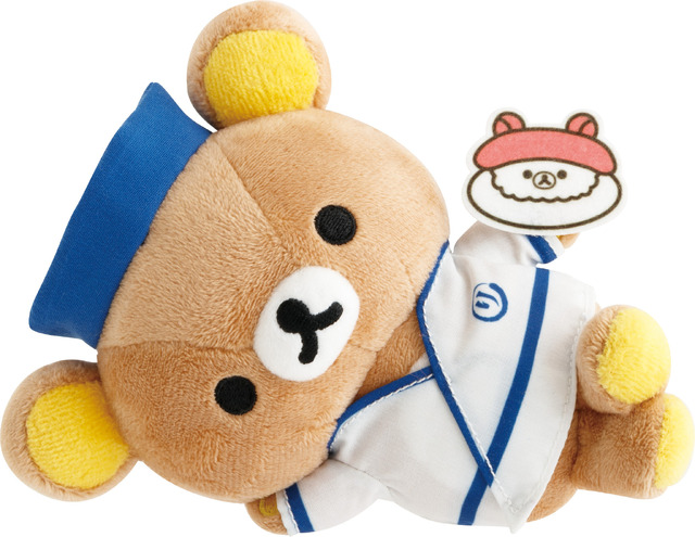 「リラックマ寿司 おすしぬいぐるみ リラックマ」（C）2025 SAN-X CO., LTD. ALL RIGHTS RESERVED.