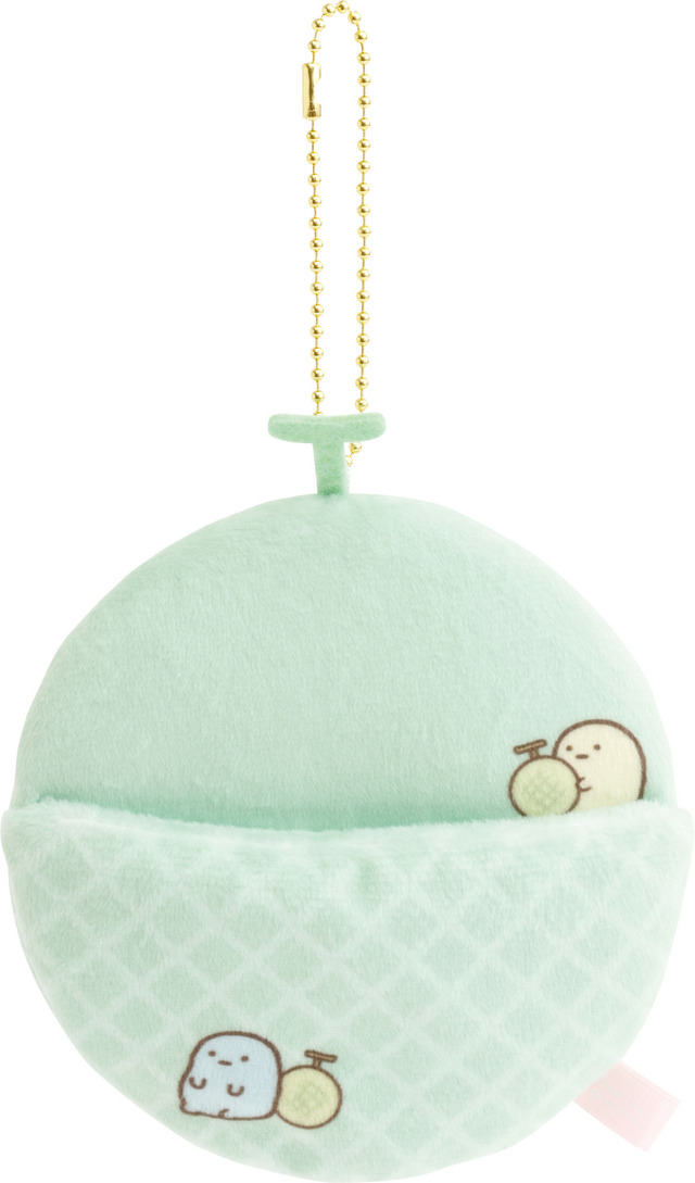 すみっコぐらしコレクション「てのりぬいぐるみ メロン」（C）2025 SAN-X CO., LTD. ALL RIGHTS RESERVED.