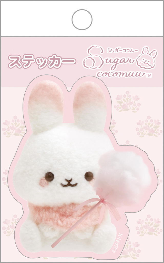 サンエックス「ぬいフォトシリーズ ステッカー（シュガーココムー）」（C）2025 SAN-X CO., LTD. ALL RIGHTS RESERVED.