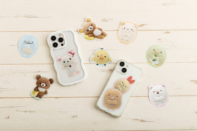 リラックマ」「すみっコぐらし」“ぬいぐるみ写真”を取り入れた新