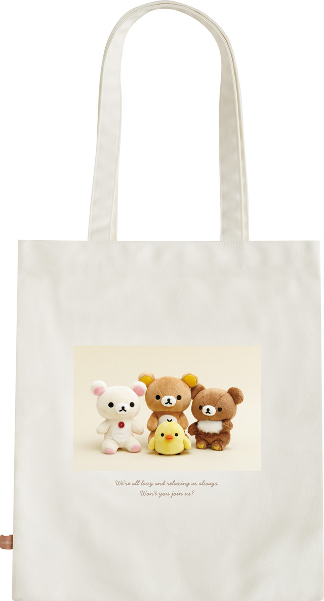 サンエックス「ぬいフォトシリーズ トートバッグ」裏面（C）2025 SAN-X CO., LTD. ALL RIGHTS RESERVED.