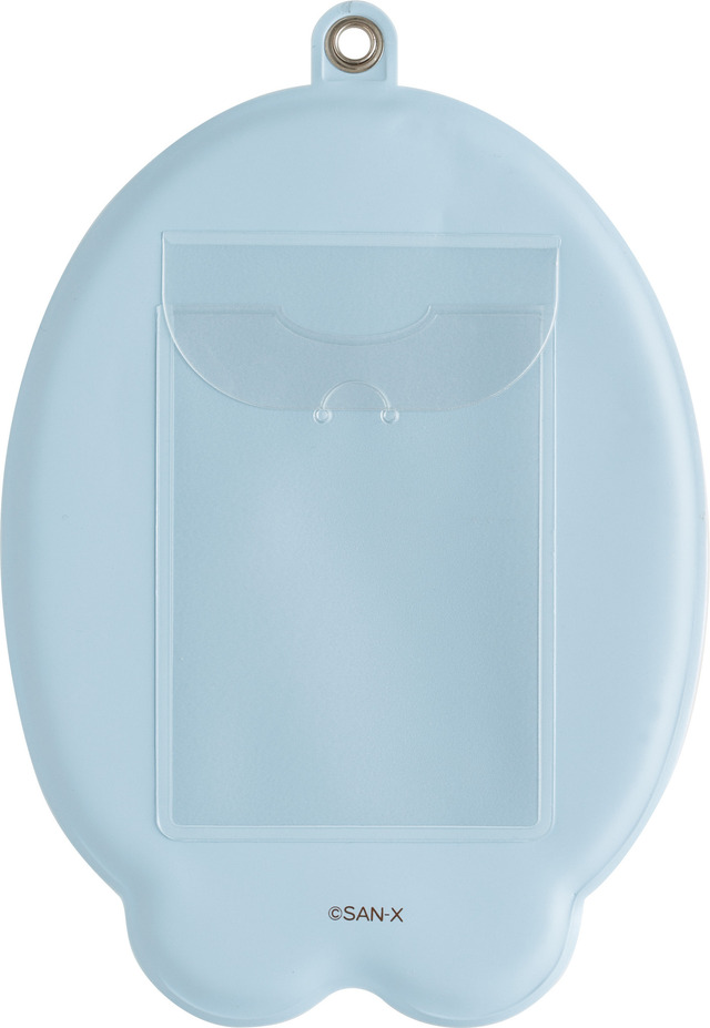 サンエックス「ぬいフォトシリーズ ダイカットパスケース（とかげ）」（C）2025 SAN-X CO., LTD. ALL RIGHTS RESERVED.