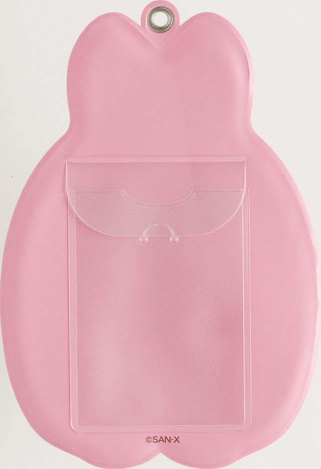 サンエックス「ぬいフォトシリーズ ダイカットパスケース（えびふらいのしっぽ）」（C）2025 SAN-X CO., LTD. ALL RIGHTS RESERVED.