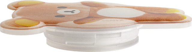 サンエックス「ぬいフォトシリーズ POCOPOCO」本体上部をスピンすると、自動的にポコッと飛び出す（C）2025 SAN-X CO., LTD. ALL RIGHTS RESERVED.