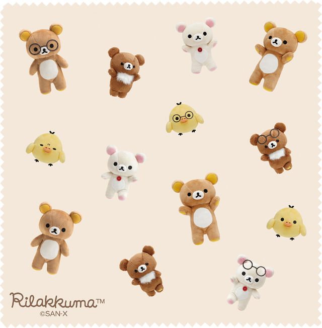 サンエックス「ぬいフォトシリーズ 折りたたみメガネケース」（C）2025 SAN-X CO., LTD. ALL RIGHTS RESERVED.