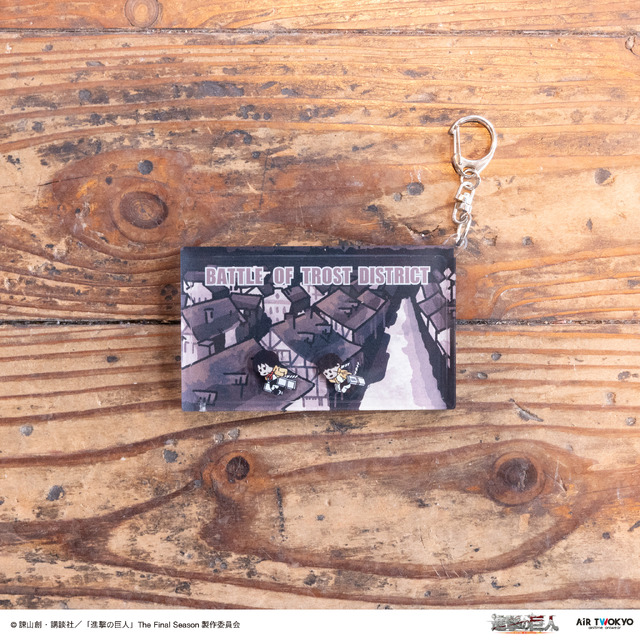 TVアニメ『進撃の巨人』×AIR TWOKYO「リキッドキーホルダー 1（立体機動装置）」（C）諫山創・講談社／「進撃の巨人」The Final Season製作委員会