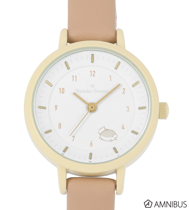 TVアニメ『夏目友人帳』「ニャンコ先生 腕時計 ver.B」（C）緑川ゆき・白泉社／「夏目友人帳」製作委員会