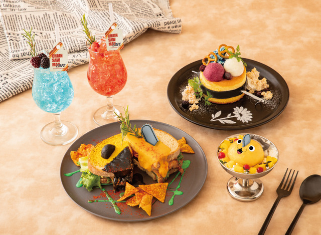 「チェンソーマンカフェ 劇場版『チェンソーマン レゼ篇』」メニュー