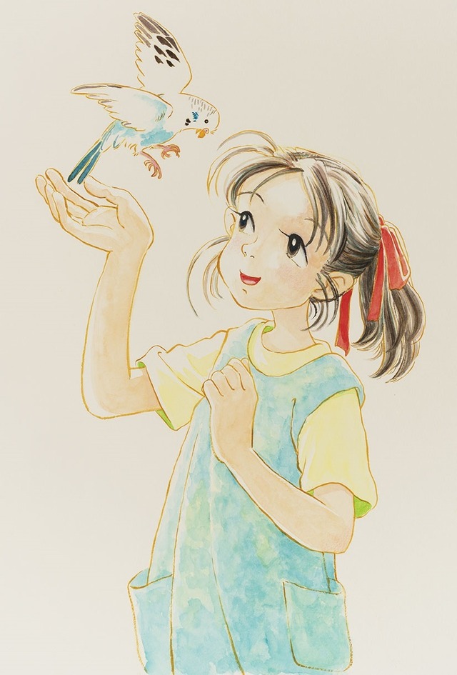 《ぴっぴラ帳(ノート)》1巻カバーイラスト2000年 (C)︎こうの史代／コアミックス