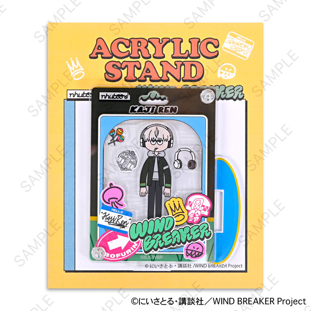 ブリスター風アクリルスタンド （全5種）