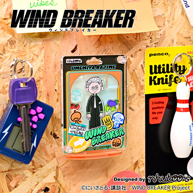 ブリスター風アクリルスタンド （全5種）