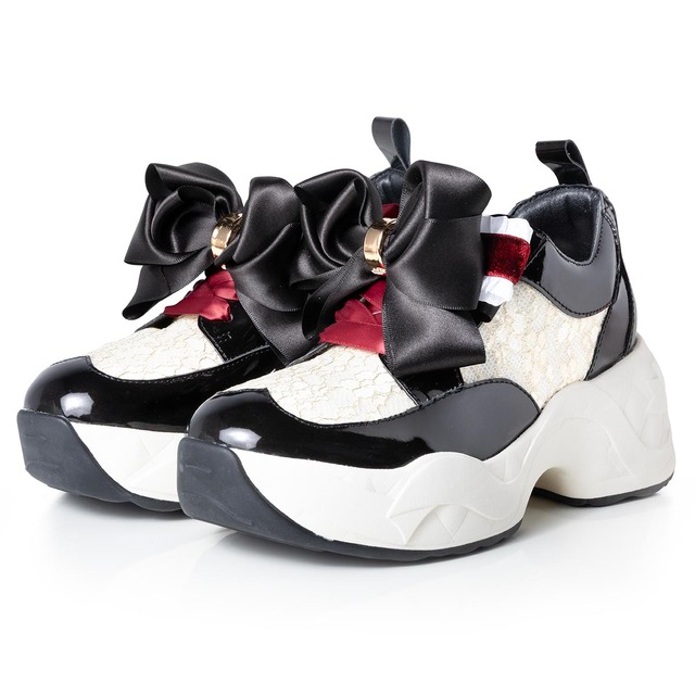 「カードキャプターさくら アイコニック シューズオブジェ ドレス スニーカー」アカデミック・ノクターン