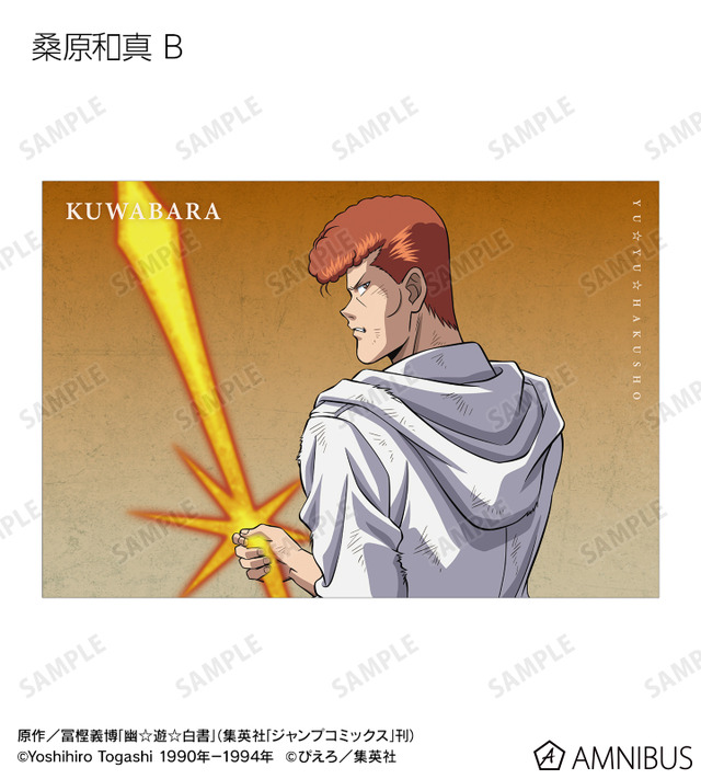 TVアニメ『幽☆遊☆白書』描き下ろし 戦う背中ver. トレーディングポストカード