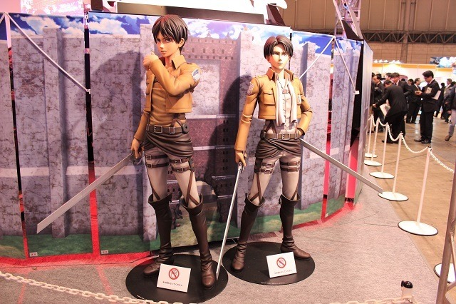 待望の筐体実演も！アーケードゲーム「進撃の巨人 TEAM BATTLE」JAEPOで披露