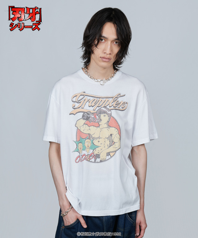 刃牙」刃牙＆勇次郎の力強さを纏え!!! “炭酸抜きコーラ”Tシャツ