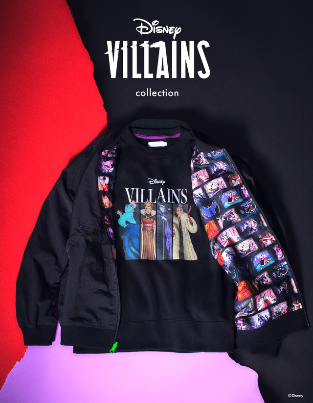 グラニフ「ディズニーヴィランズ」コレクションが登場（C）Disney