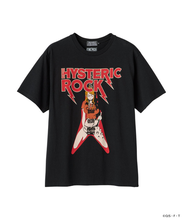 ONE PIECE×HYSTERIC GLAMOUR「NAMI FLYING V Tシャツ」（C）O/S・F・T