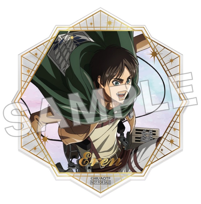 「進撃の巨人 Attack on Memory ～記憶への進撃～」アクリルコースター付きソフトドリンク（C）Bandai Namco Experience Inc.（C）諫山創・講談社／「進撃の巨人」The Final Season製作委員会