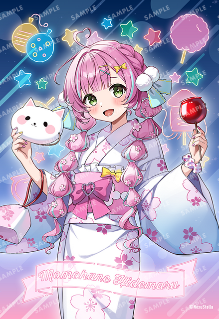 「NexuStella（ネクサステラ）」所属Vライバーがブロマイドに！武士来舞、ネクカラメンバーのお祭り衣装が「エンタメプリント」で発売