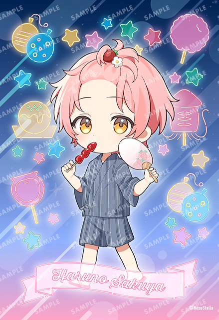 「NexuStella（ネクサステラ）」所属Vライバーがブロマイドに！武士来舞、ネクカラメンバーのお祭り衣装が「エンタメプリント」で発売