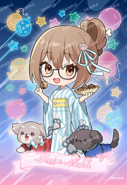 「NexuStella（ネクサステラ）」所属Vライバーがブロマイドに！武士来舞、ネクカラメンバーのお祭り衣装が「エンタメプリント」で発売